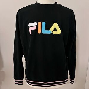 Fila Dark Knit Crewneck Sweatshirt